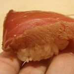 寿司処 しん - にぎり 鮪まぐろ漬け 2018年05月