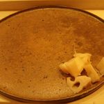 寿司処 しん - 口直し ガリ(レンコン) 2018年05月