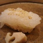 寿司処 しん - にぎり アオリイカ 2018年05月