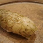 寿司処 しん - にぎり 白エビ 2018年05月