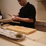 寿司処 しん - 板場の一例 2018年05月