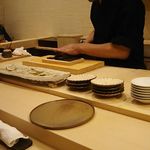 寿司処 しん - 板場の一例 2018年05月