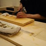 寿司処 しん - 板場の一例 2018年05月