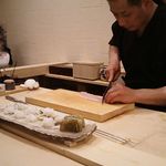 寿司処 しん - 板場の一例 2018年05月