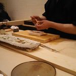 寿司処 しん - 板場の一例 2018年05月