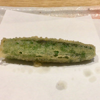 天麩羅 なか江 - オクラ