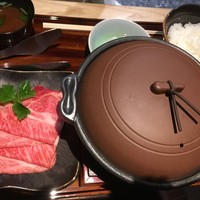 すき焼き 牛しゃぶ 松重 - 上撰松阪牛