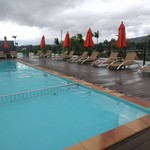 The Smith House Langkawi - プール。雨です