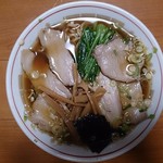東京庵 - 醤油チャーシュウメン(出前)