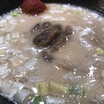 牛の虜 - 和牛そば＋辛玉 アップ