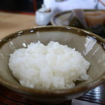 ひげでん本店 - ご飯（少な目）