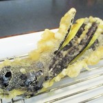 旬彩 天ぷら 心来(しんら） - 茄子、今日 一 の熱さです。　　　　　2018.05.01