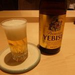 寿司割烹 魚紋 - ビール