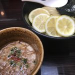 四ツ谷麺処スージーハウス - レモンつけ麺 中盛