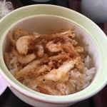 手打そば やま賀 - 白えび天丼