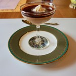 シェ・ジャニー - 普洱茶のパンナ・コッタ（1人前）