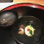 山中温泉　花紫 - お椀　能登牡蠣真丈　