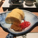 山中温泉　花紫 - お出汁溢れる卵焼き