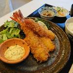 Large fried shrimp set meal
