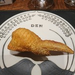 傳 - (2018年4月　訪問)傳タッキー。筍と木の芽が入っていました。