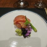 傳 - (2018年4月　訪問)お造りは金目鯛。