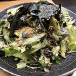 スタミナ苑 - 生野菜！  これは一人前。旨いですよ！