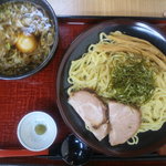 麺屋 文太 - つけ麺（大盛）＋味玉…750円