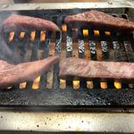 スタミナ苑 - 焼きの写真はほぼ撮影は無理。焼きに集中。