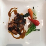 レストラン ヒロミチ - 三元豚のロースト