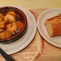 Bar Espanol LA BODEGA 大阪店 - エビのアヒージョ