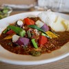 LAND - 料理写真:チキンカレー 野菜トッピング