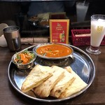 インド料理 INDIA - Aセット（チーズナン）