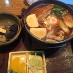 Teuchi Udon Gombee - なべ焼うどん　かやく御飯なし　900円