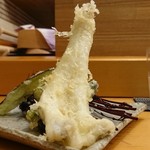 浅草じゅうろく - 穴子天。