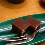 浅草じゅうろく - 水羊羹。