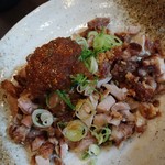 麺哲支店 麺野郎 - 親鶏ポンズ