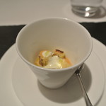 リストランテ カノフィーロ - チェーチとヤングコーン、ウニのソース