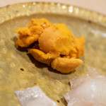 うを徳 - 小川水産（をがは）、蝦夷馬糞海膽（えぞばふんうに）