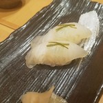 やすけ - 平目の昆布しめ