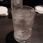 駒沢のひもの屋 - お水です。