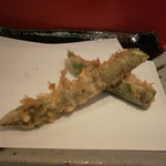 銀座 天一 - アスパラ