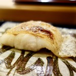 鮨みなと - ［2018/04］酒肴⑨ のどぐろの塩焼 自家製ポン酢 大根おろし