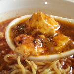 四川料理 桃源郷 - 四川麻婆タンメンの麻婆豆腐　【　２０１１年７月　】