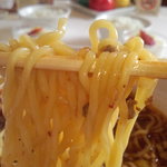 四川料理 桃源郷 - 四川麻婆タンメンの麺　【　２０１１年７月　】