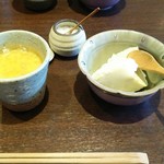 Yuuki No Kicchin - セットの茶碗蒸しと手作り豆腐