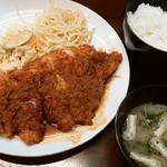 ひれとんかつの店 とん文 - ひれとんかつ定食1.5倍　￥1220