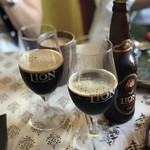 Lion Beer  スタウト（黒）（550円）+8％