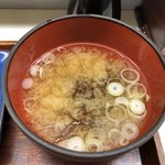 丸青食堂 - 地物の海藻入り