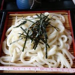 うどん釜めしさぬき - 桜えびのかき揚げ天ざるうどん1210円