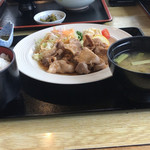 レストラン鶴 - 阿寒ポーク 生姜焼き